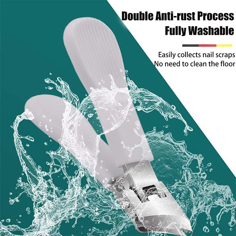 📢📢50% OFF!! ⏰Angled, splash-proof nail clippers with a wide opening - Image 8