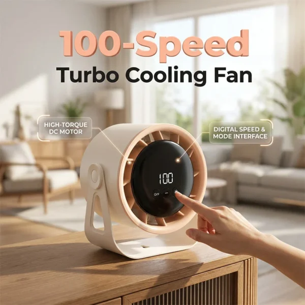 💥HOT SALE 50% OFF!!!100-Speed High Velocity Hanging Circulating Fan