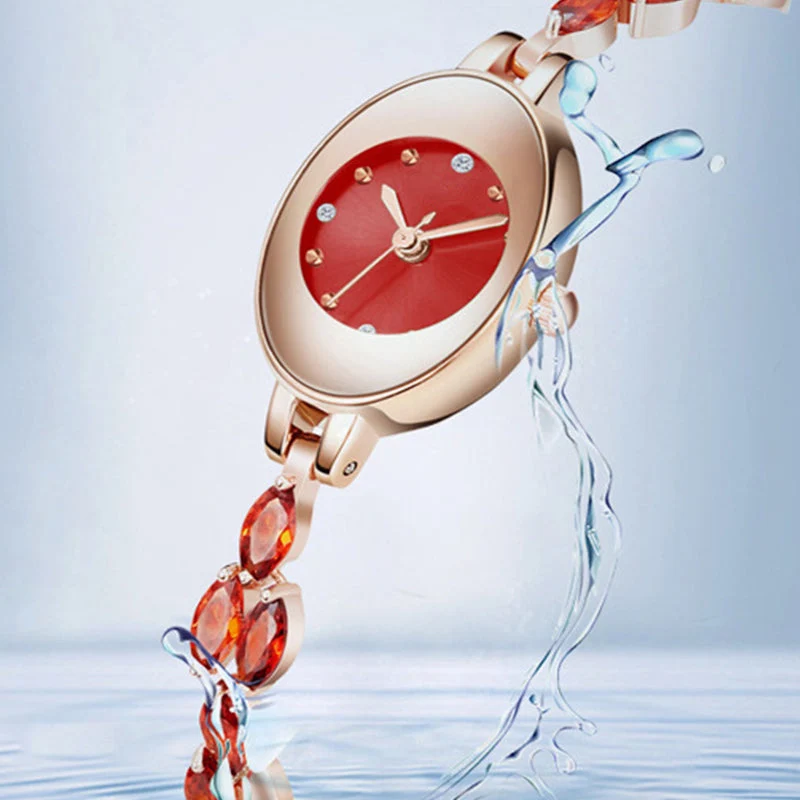 ✨2025 New Design🎀⌚Women's Colored Zircon Bracelet Watch - Image 3