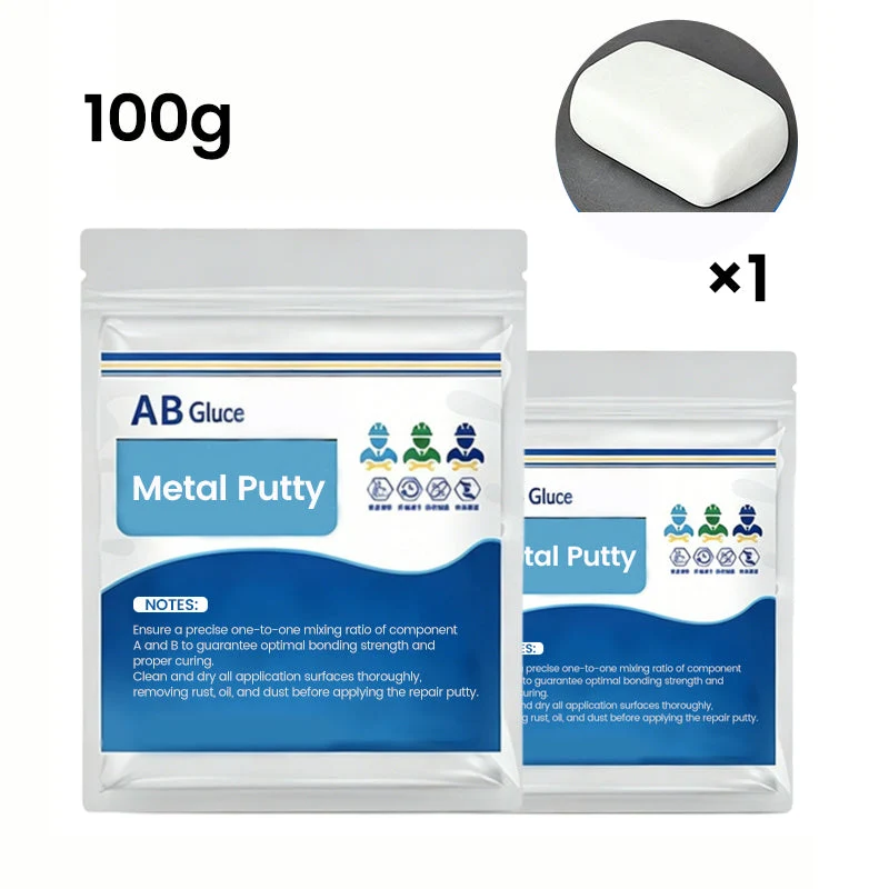 High Hardness Metal Repair Putty Set Quick Drying AB Epoxy Clay - Image 5
