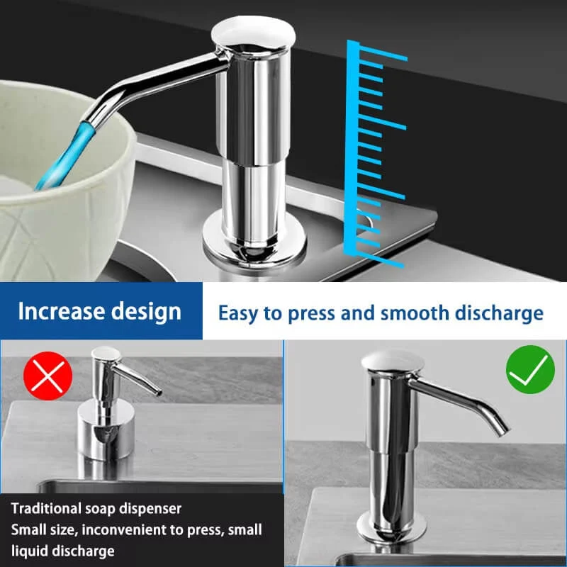 Durable Built-in Kitchen Sink Soap Dispenser - Image 13