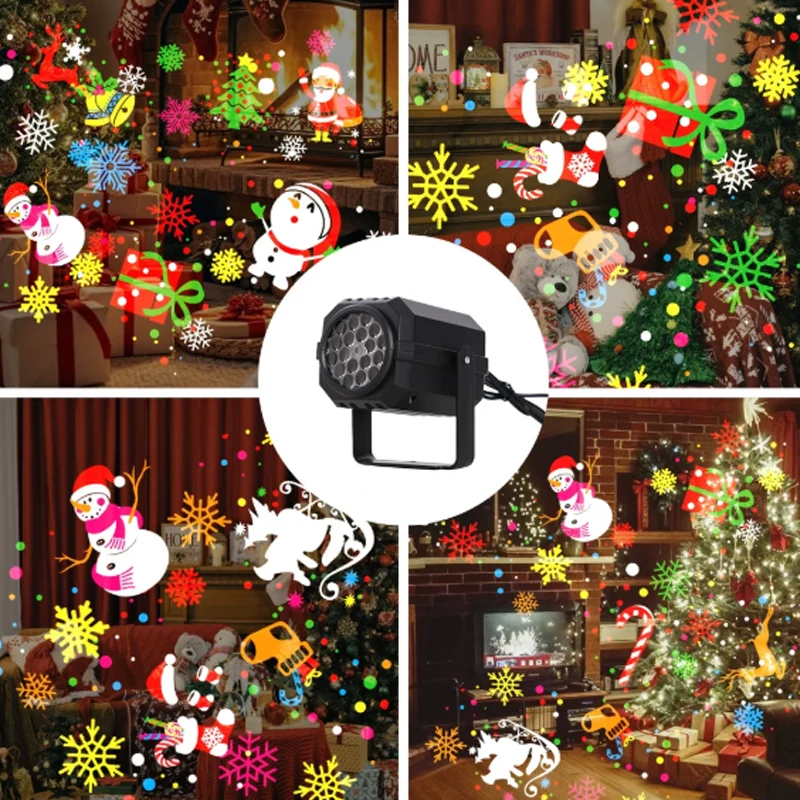 š„Black Friday Sale šRotating LED Christmas Pattern Projector Light - Image 9