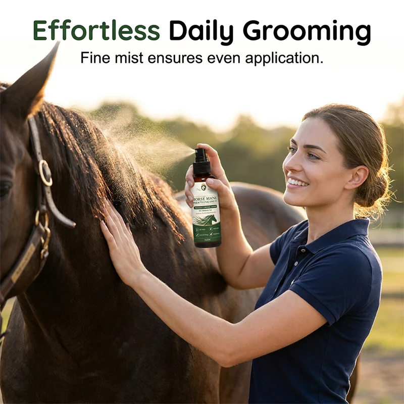 Horse Mane and Tail Smoothing Spray - Image 5