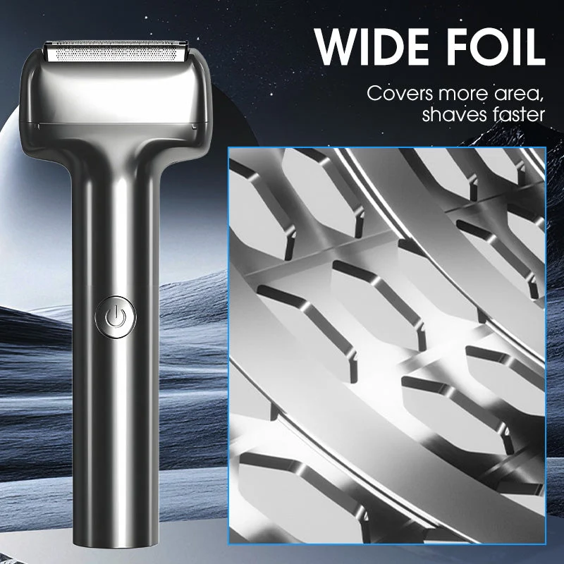 Men's Efficient Rechargeable Foil Electric Shaver - Image 3