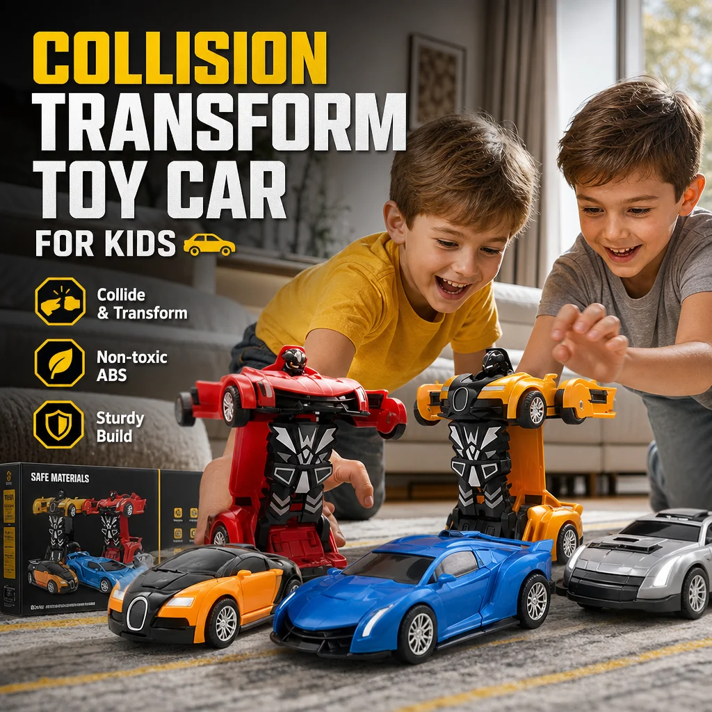 🎁Hot Sale 49% Off🚗Collision Transform Toy Car for Kids - Image 29