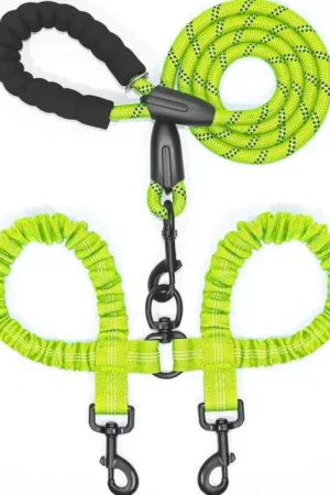 🏆HOT SALE 50%OFF✨Adjustable No Tangle Dual Dog Leash
