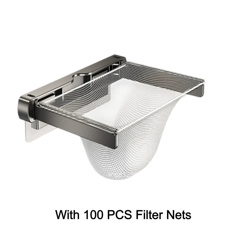 Foldable Sink Strainer Rack with Filter Nets - Image 8