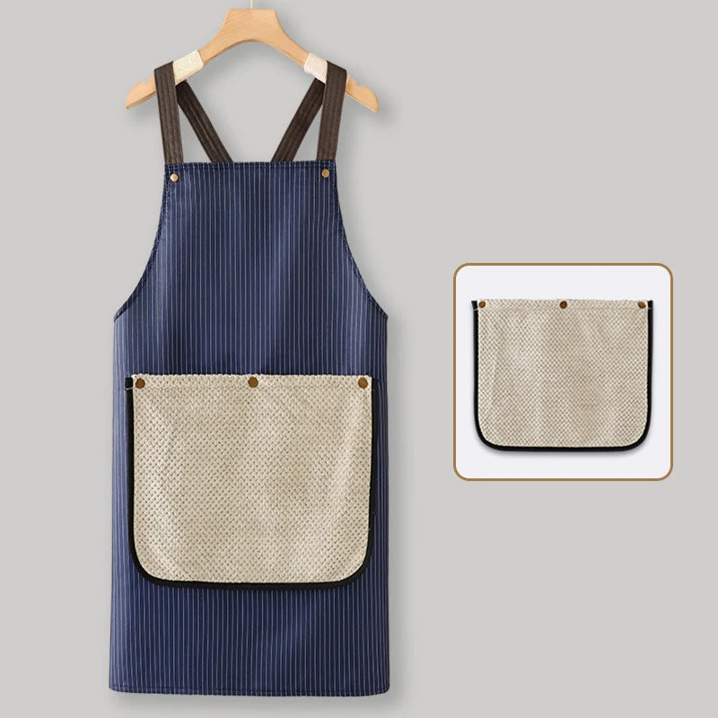 🔥NEW YEAR 50% OFF Sale!🔥Cross-Back Waterproof Apron with Detachable Hand Towel - Image 12