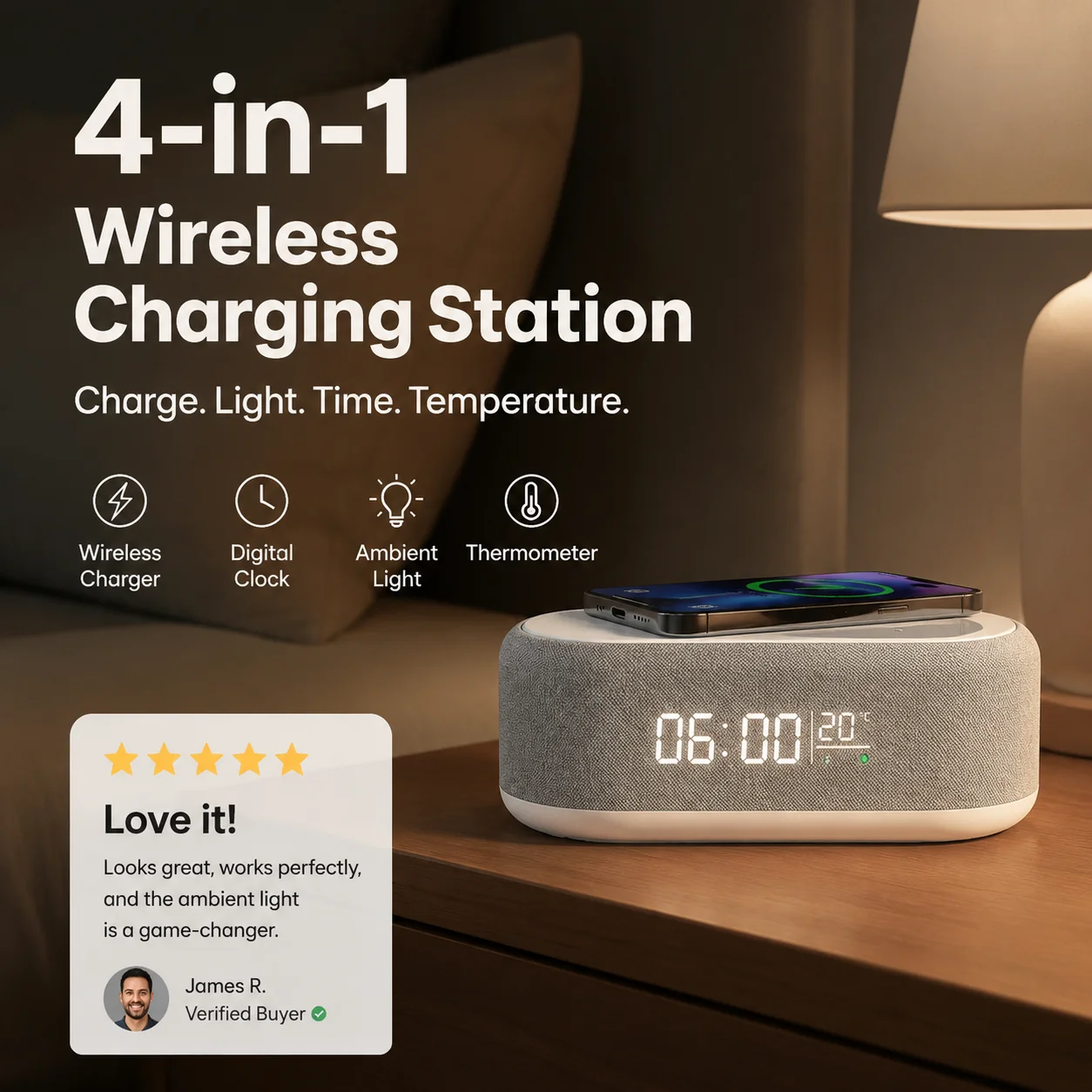 📢📢50% off!! ⏰4-in-1 Wireless Charging Station - Image 7